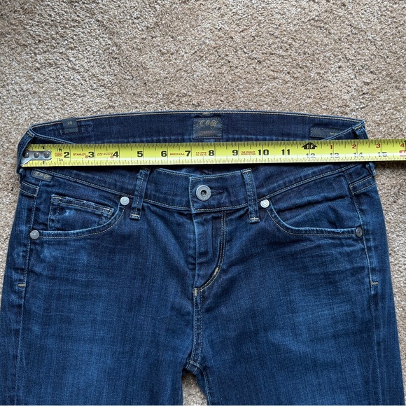 Citizens of Humanity Ava Low Rise Straight Jeans Med Wash Size 26 USA Made - Picture 5 of 16